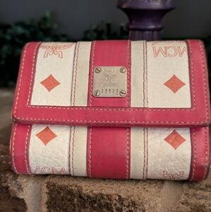 NFS... Support MCM Pink and Cream Wallet Limited Edition Pink!! With COA